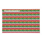 PatternPly® Transparent Trout Stripes Micro sheet showing the pattern