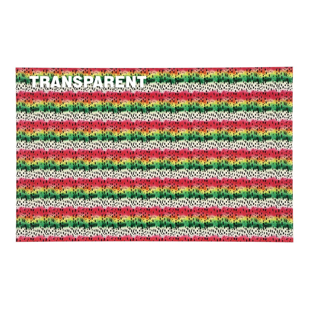 PatternPly® Transparent Trout Stripes Micro sheet showing the pattern