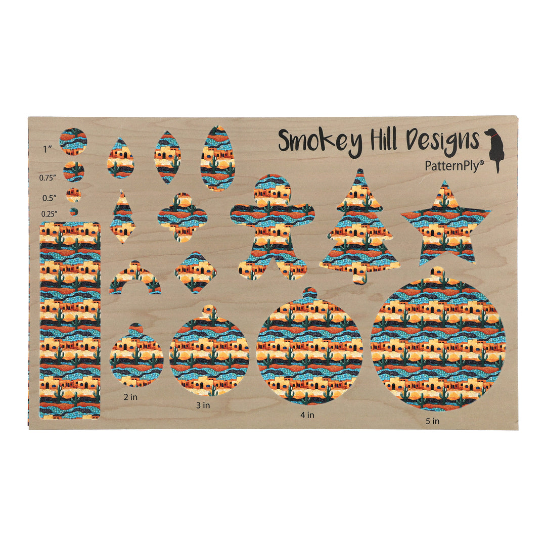 PatternPly® Transparent Mosaic Pueblos Micro