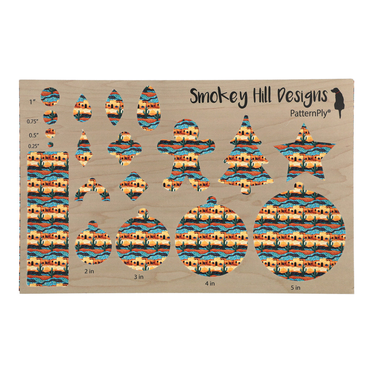 PatternPly® Transparent Mosaic Pueblos Micro product photo 3