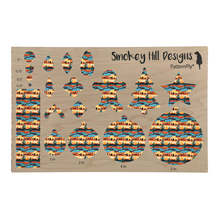 PatternPly® Transparent Mosaic Pueblos Micro