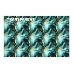 PatternPly® Transparent Seafoam and Gold Ink sheet showing the pattern