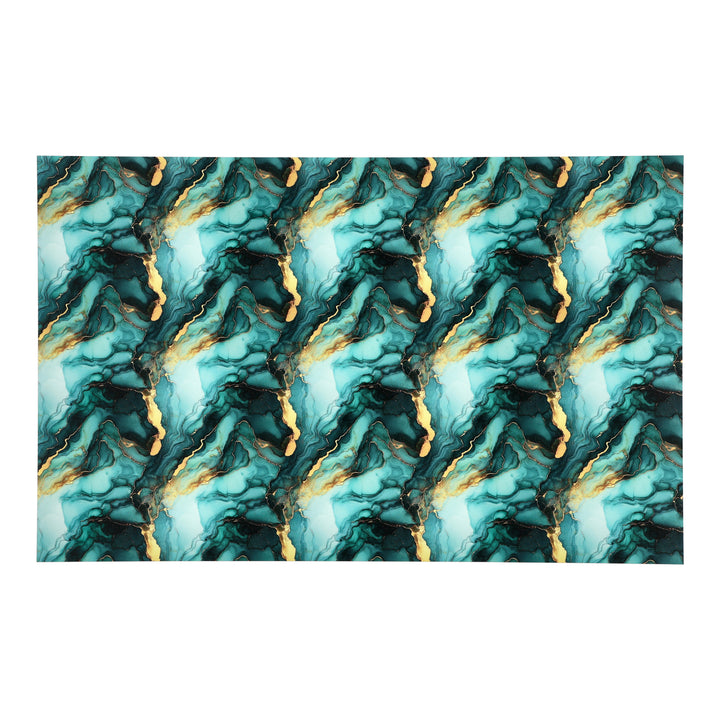 PatternPly® Transparent Seafoam and Gold Ink