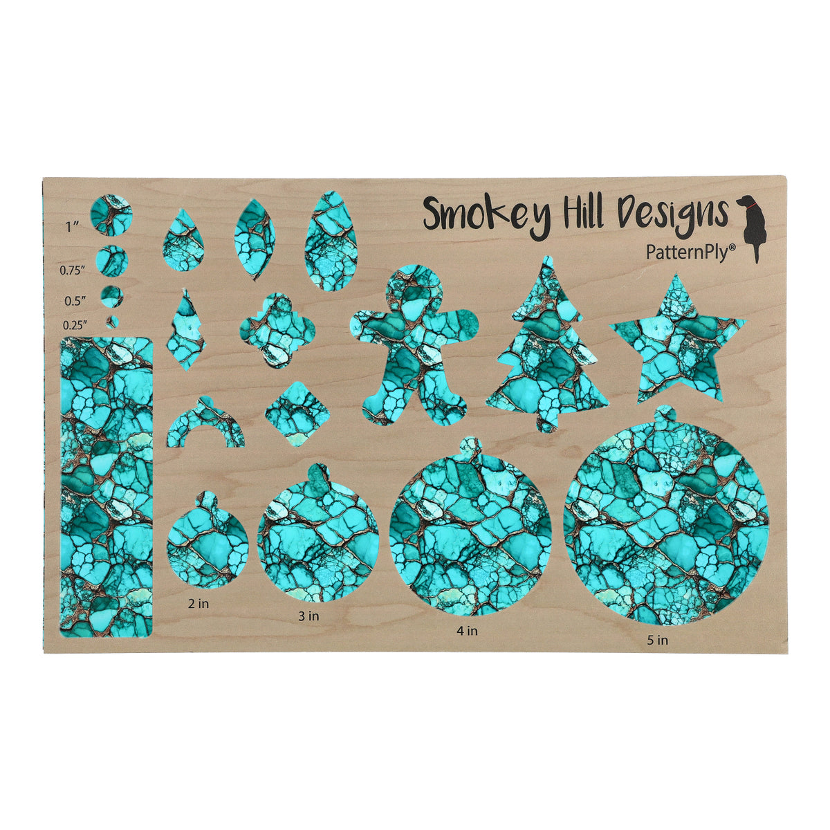 PatternPly® Transparent Natural Turquoise product photo 3