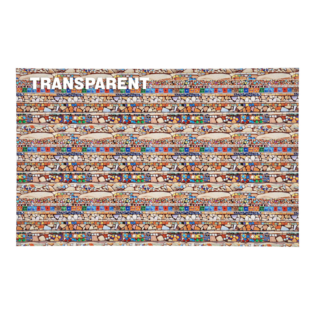 PatternPly® Transparent Mosaic Stairs sheet showing the pattern