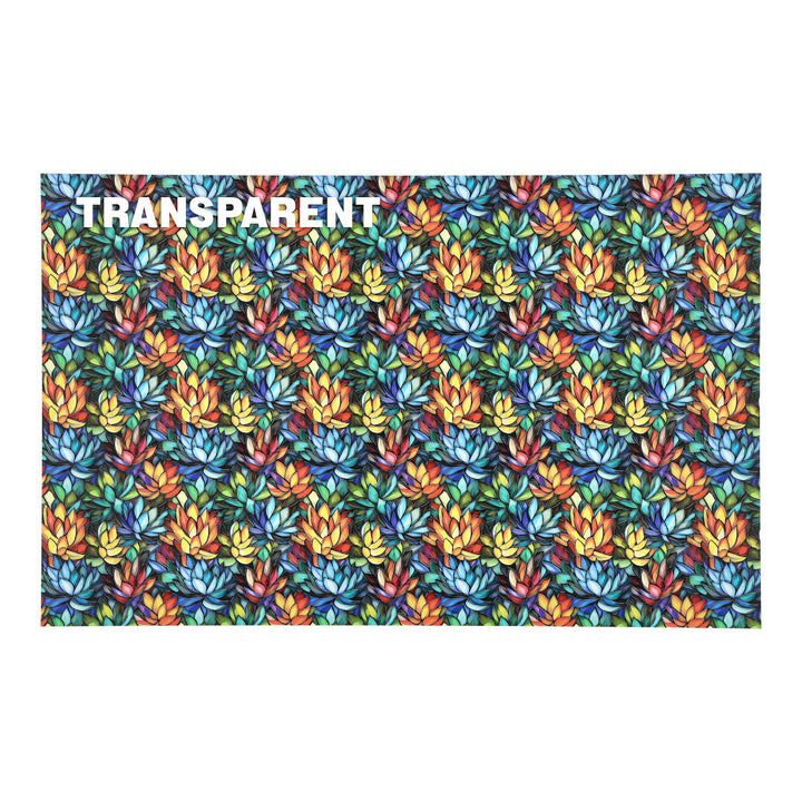 PatternPly® Transparent Agave Stained Glass