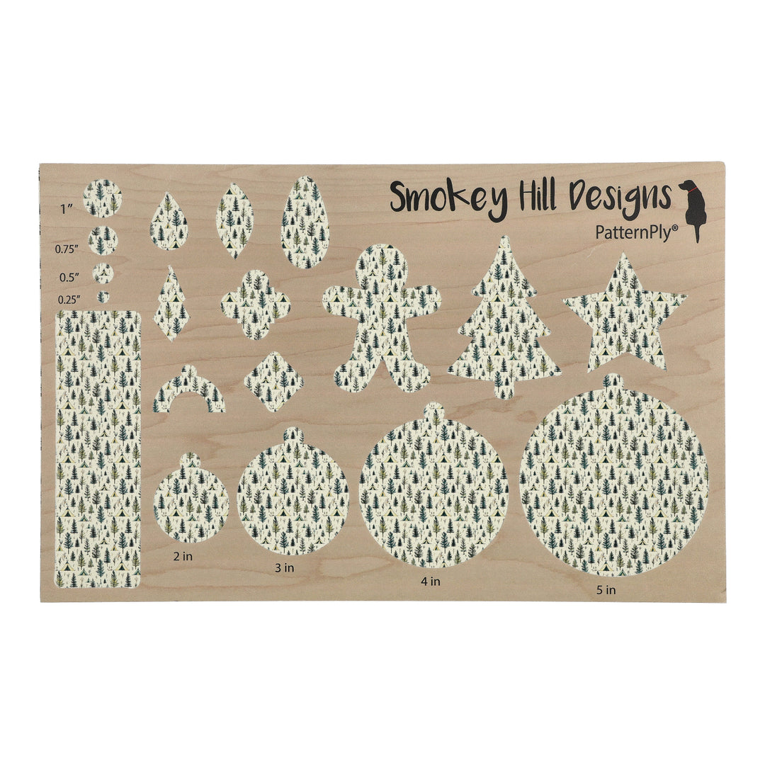 PatternPly® Transparent Rustic Tents Micro