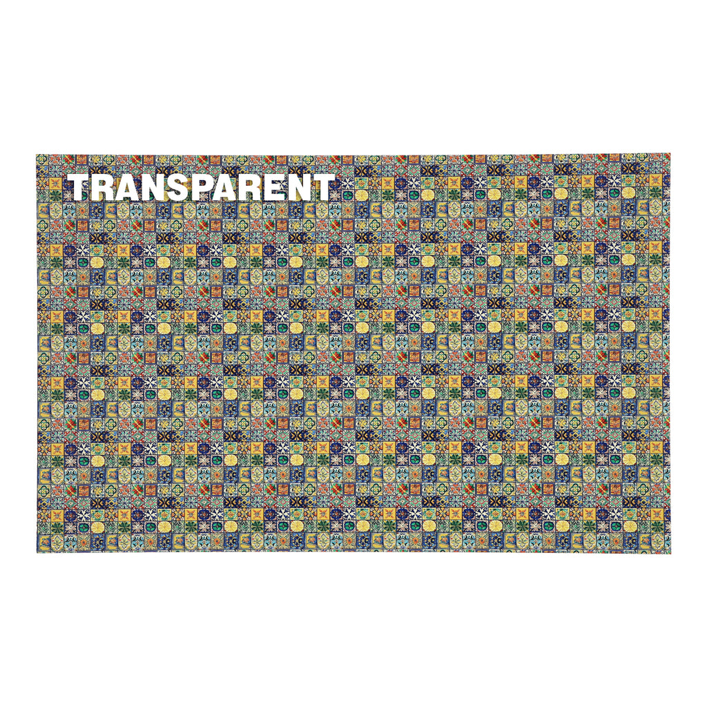 PatternPly® Transparent Ceramic Tiles Micro sheet showing the pattern