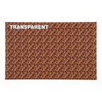 PatternPly® Transparent Brown Fur Micro sheet showing the pattern