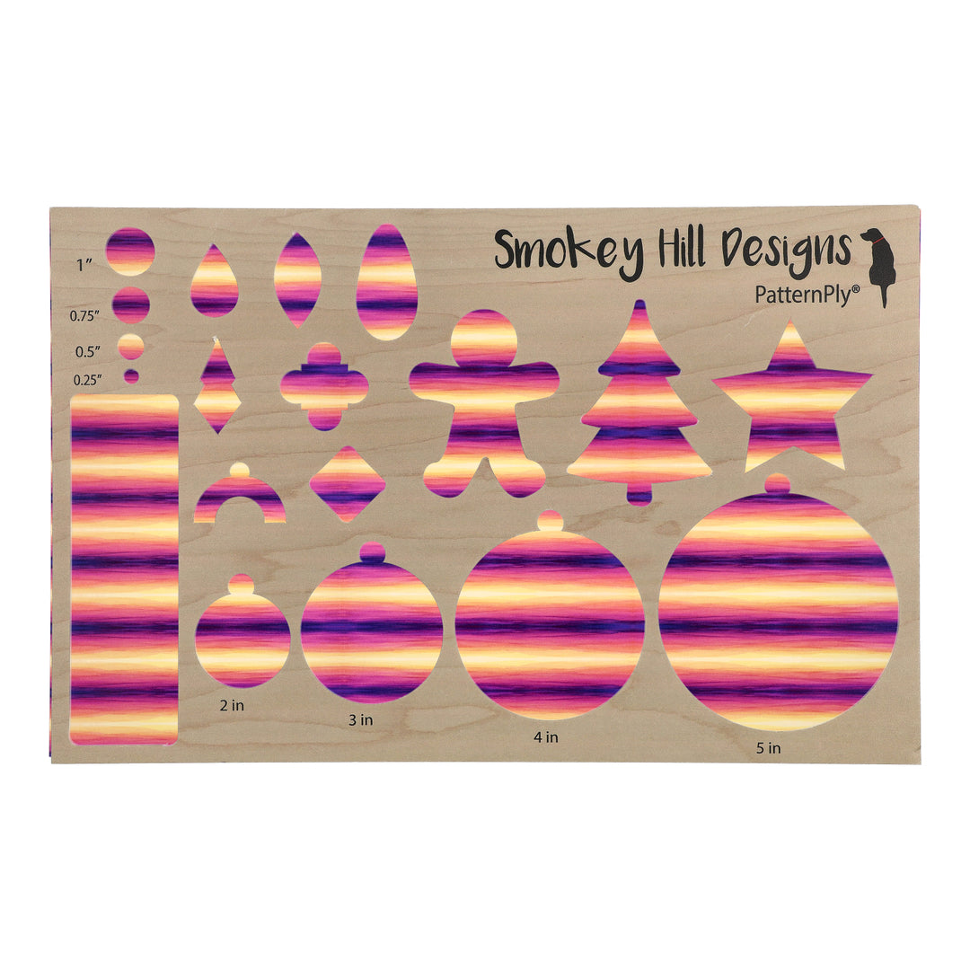 PatternPly® Transparent Abstract Sunrise Sunset Micro