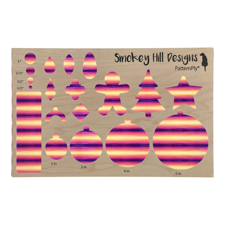 PatternPly® Transparent Abstract Sunrise Sunset Micro