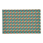 PatternPly® Transparent Colorful Turquoise Mosaic Micro product photo 2