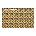 PatternPly® Transparent Fractal River Micro sheet showing the pattern