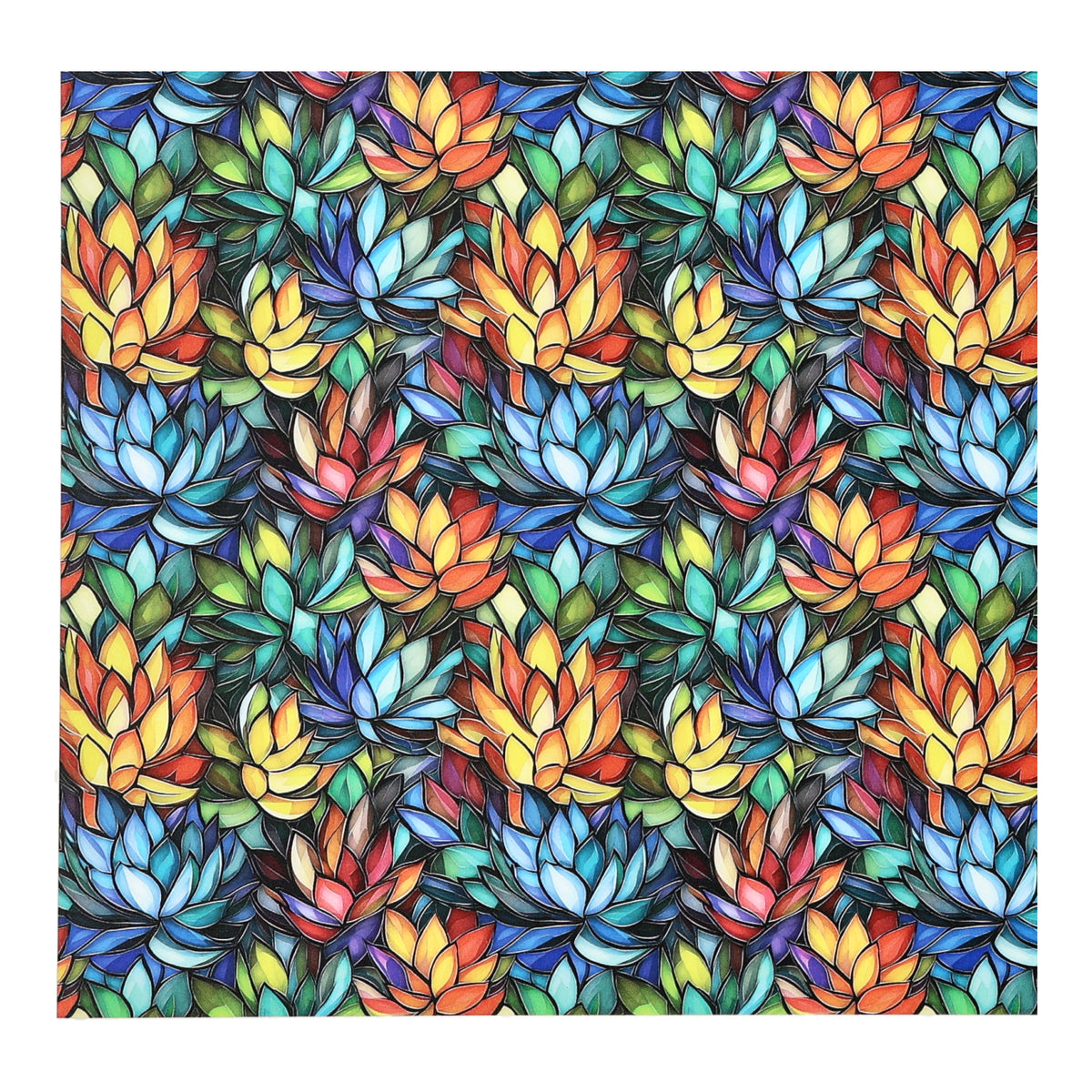 PatternPly® Transparent Agave Stained Glass product photo 4