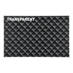 PatternPly® Transparent Quilted Leather sheet showing the pattern