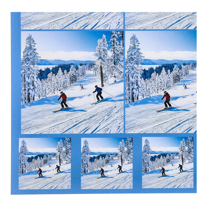 PatternPly® Transparent Skiers Two Sizes