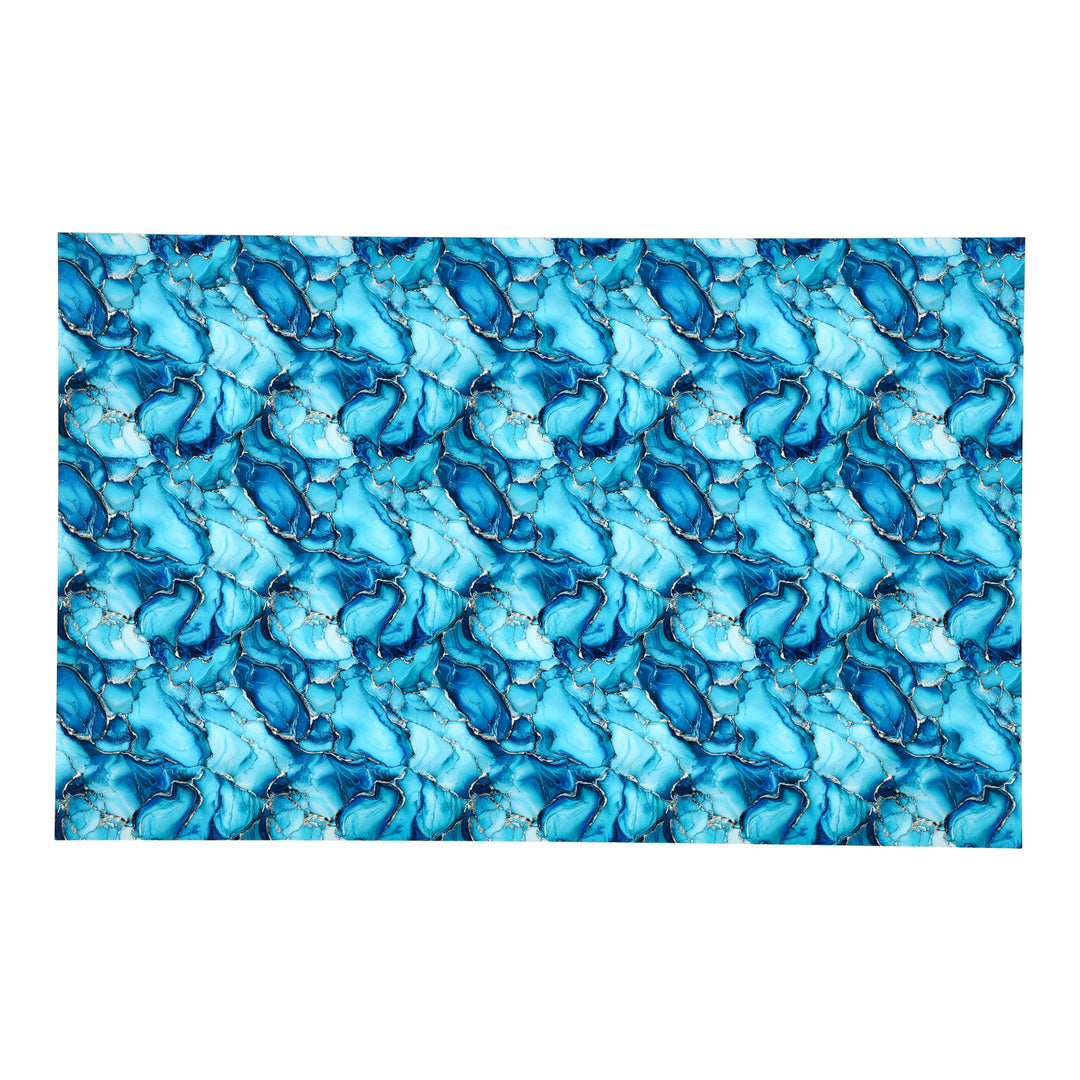 PatternPly® Transparent Sky Blue and Silver Ink