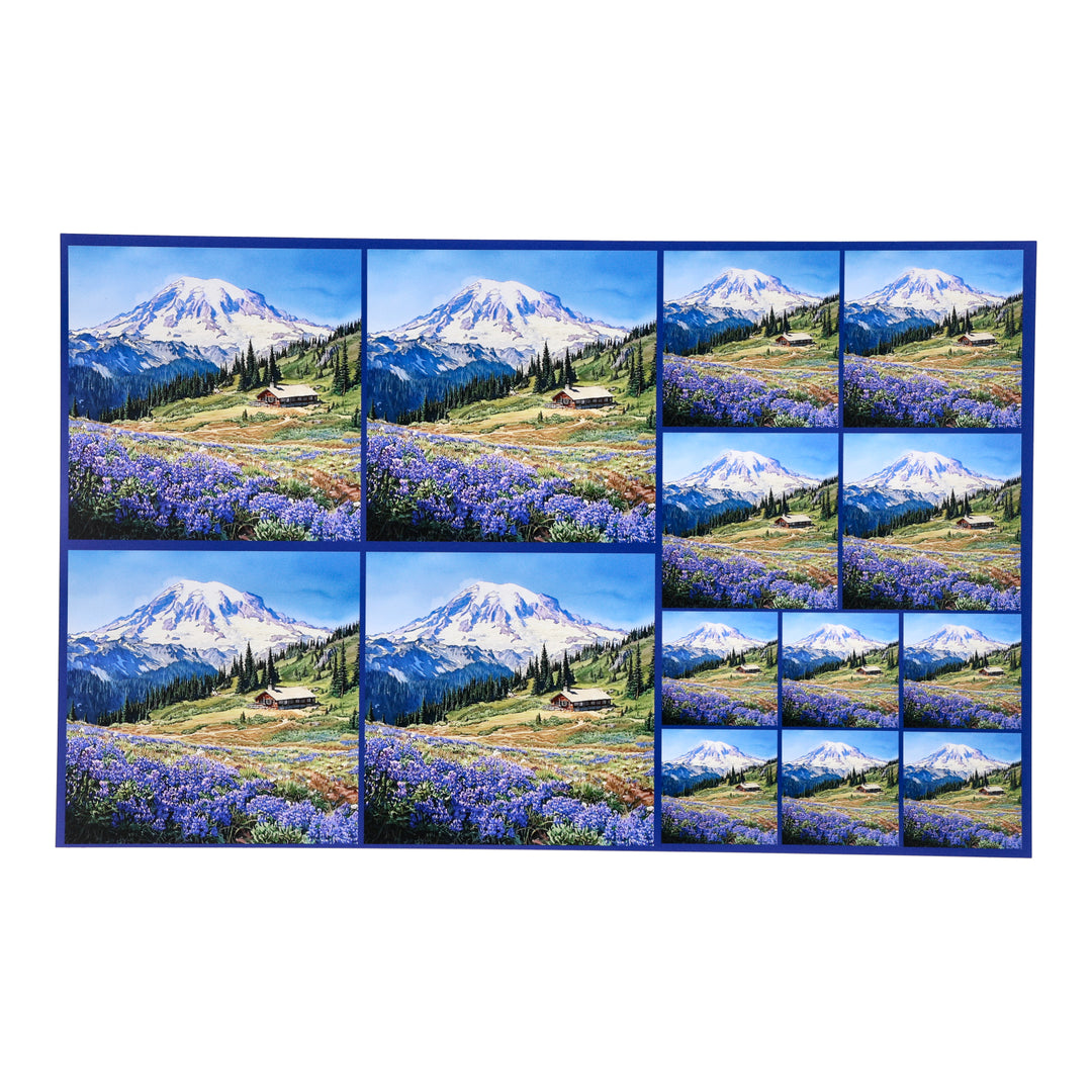 PatternPly® Transparent Mount Rainier Three Sizes