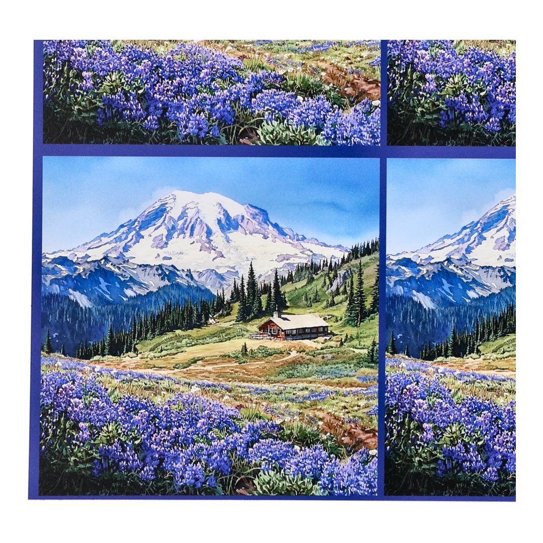 PatternPly® Transparent Mount Rainier Three Sizes