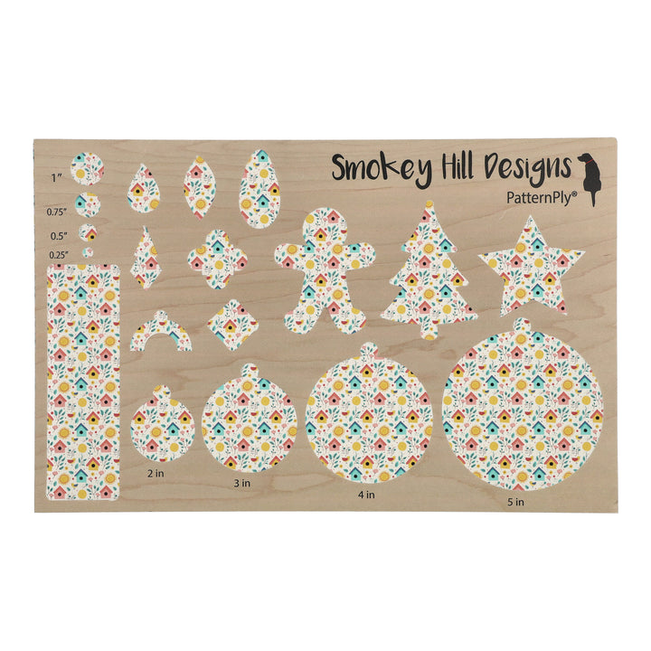 PatternPly® Transparent Sunny Birdhouses