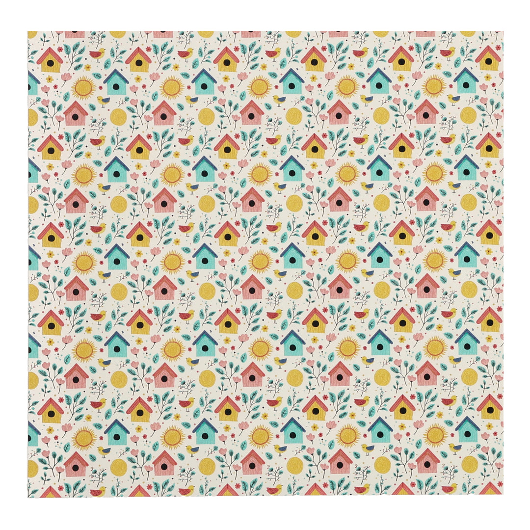 PatternPly® Transparent Sunny Birdhouses