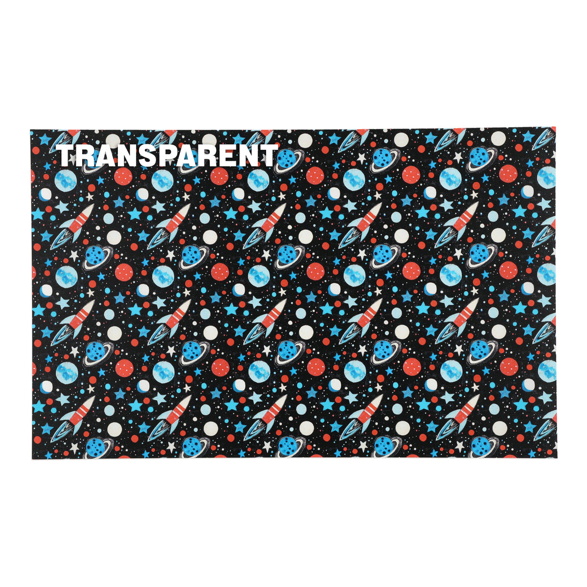 PatternPly® Transparent Space Inlay sheet showing the pattern