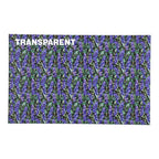 PatternPly® Transparent Stained Glass Lavender sheet showing the pattern