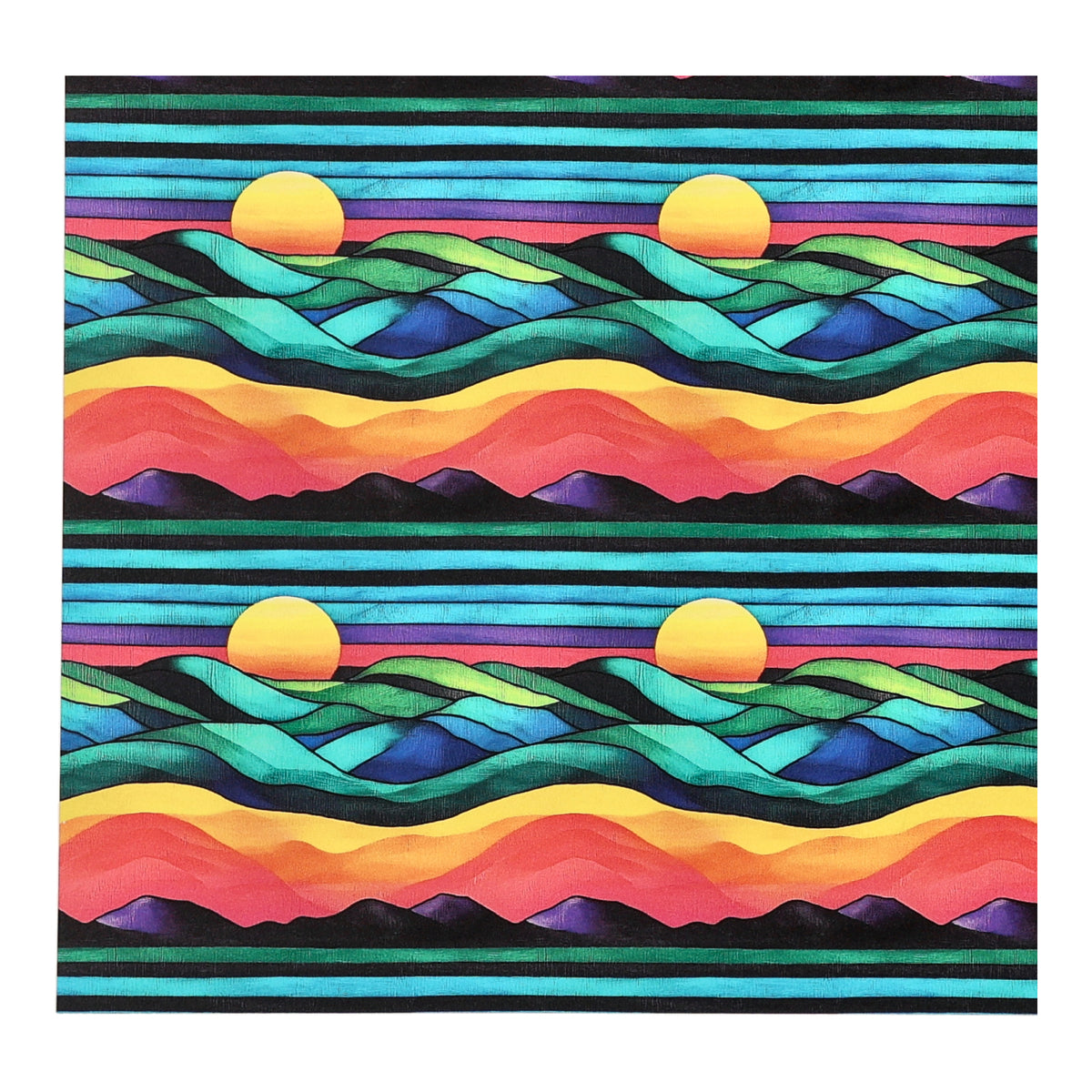 PatternPly® Transparent Synth Sunrise product photo 4