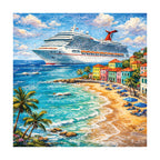 PatternPly® Transparent Travel Series Volume 1 Cruise Life 10 art scene artwork