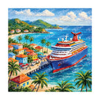 PatternPly® Transparent Travel Series Volume 1 Cruise Life 13 art scene artwork