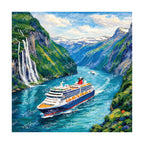 PatternPly® Transparent Travel Series Volume 1 Cruise Life 14 art scene artwork