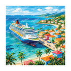 PatternPly® Transparent Travel Series Volume 1 Cruise Life 21 art scene artwork
