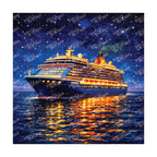 PatternPly® Transparent Travel Series Volume 1 Cruise Life 23 art scene artwork