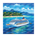 PatternPly® Transparent Travel Series Volume 1 Cruise Life 26 art scene artwork