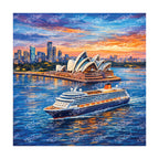PatternPly® Transparent Travel Series Volume 1 Cruise Life 28 art scene artwork