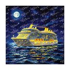 PatternPly® Transparent Travel Series Volume 1 Cruise Life 6 art scene artwork