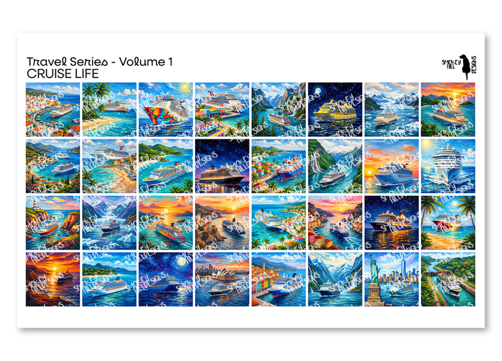 PatternPly®  Transparent Travel Volume 1 Cruise Life Sampler