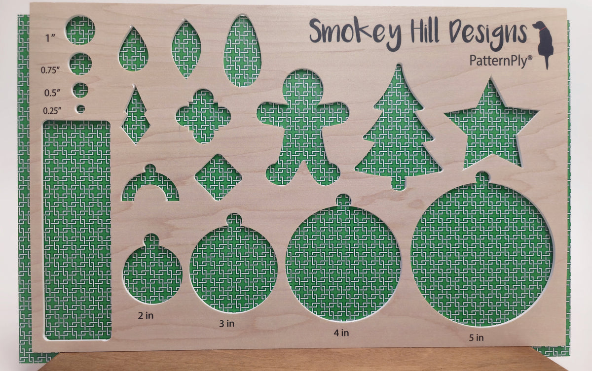 PatternPly® Full Coverage Trellis Squares Green product photo 2
