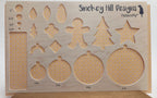 PatternPly® Full Coverage Trellis Squares Yellow product photo 2