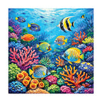 PatternPly® Transparent Tropical Series Volume 1 Island Escape 11 art scene artwork