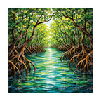PatternPly® Transparent Tropical Series Volume 1 Island Escape 18 art scene artwork