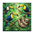 PatternPly® Transparent Tropical Series Volume 1 Island Escape 20 art scene artwork