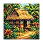 PatternPly® Transparent Tropical Series Volume 1 Island Escape 25 art scene artwork