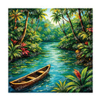 PatternPly® Transparent Tropical Series Volume 1 Island Escape 26 art scene artwork