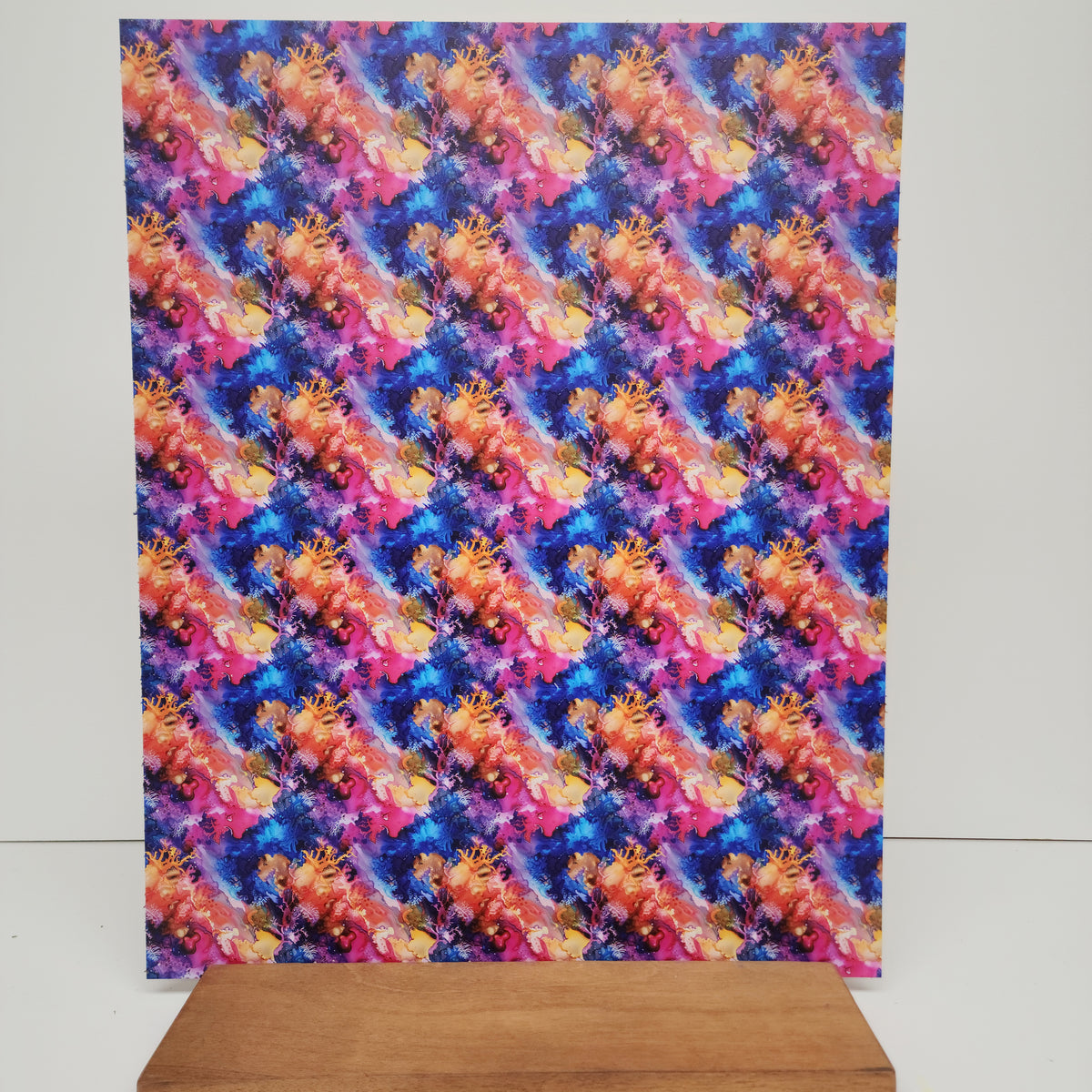 PatternPly® 19x24" Tropical Ink Original Scale sheet showing the pattern