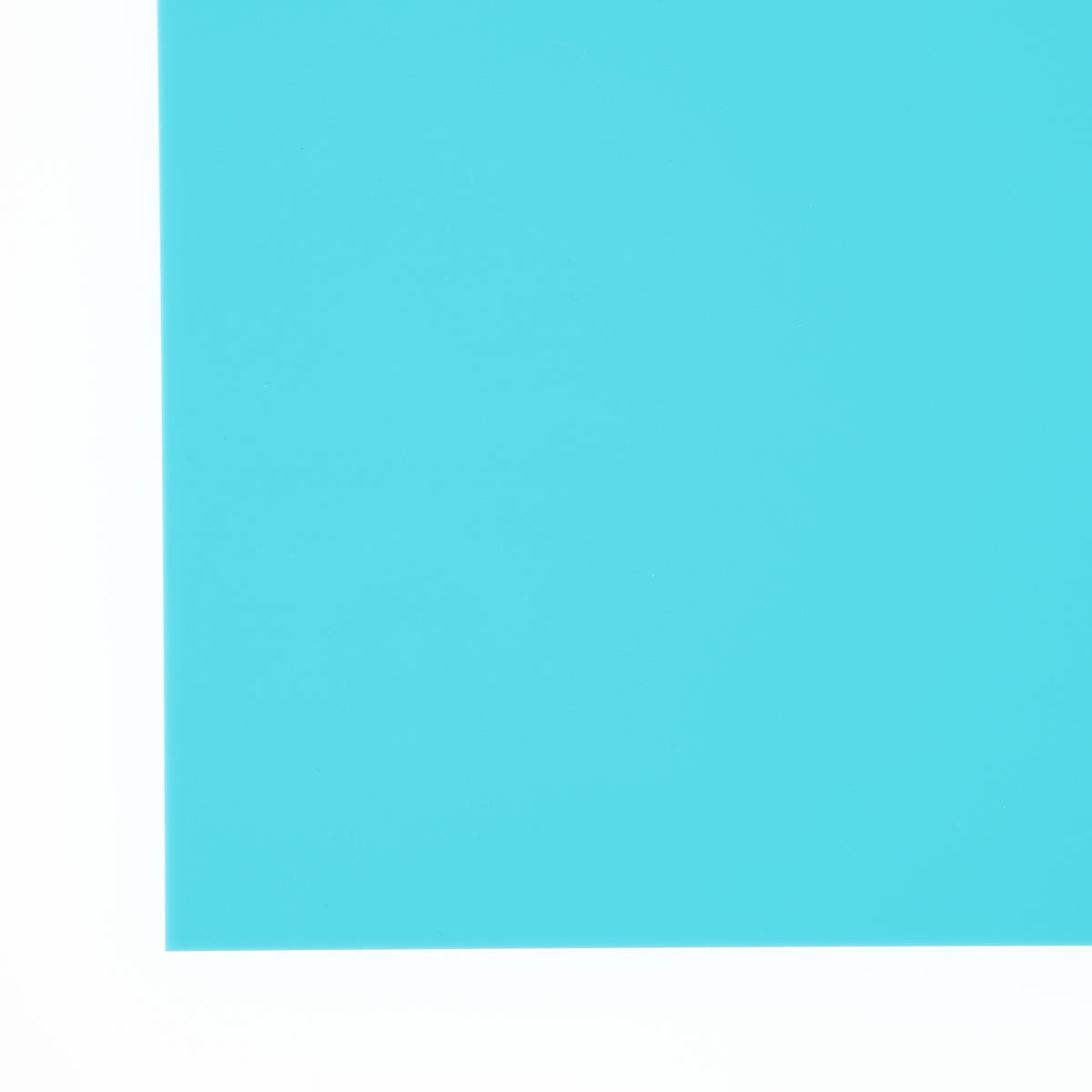 1/8" Turquoise Acrylic Gloss / Gloss