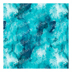 PatternPly® Transparent Turquoise Watercolor sheet showing the pattern