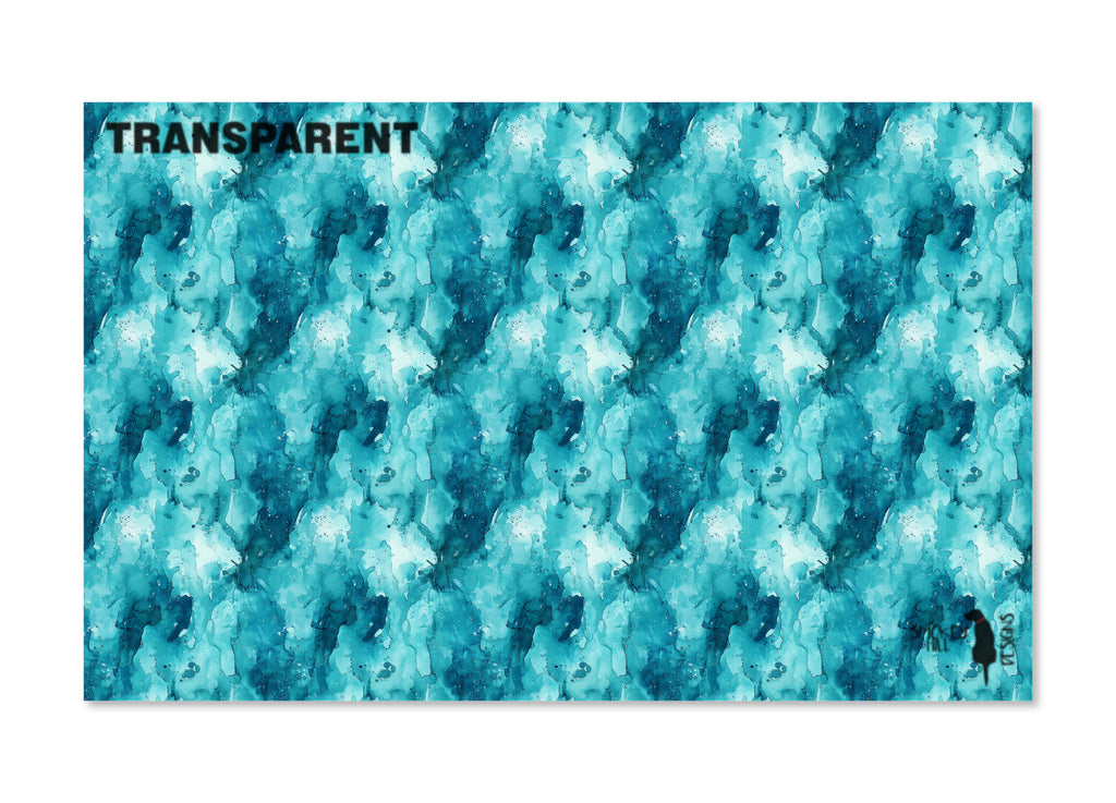 PatternPly® Transparent Turquoise Watercolor product photo 2