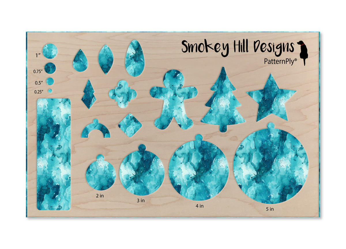 PatternPly® Transparent Turquoise Watercolor product photo 3