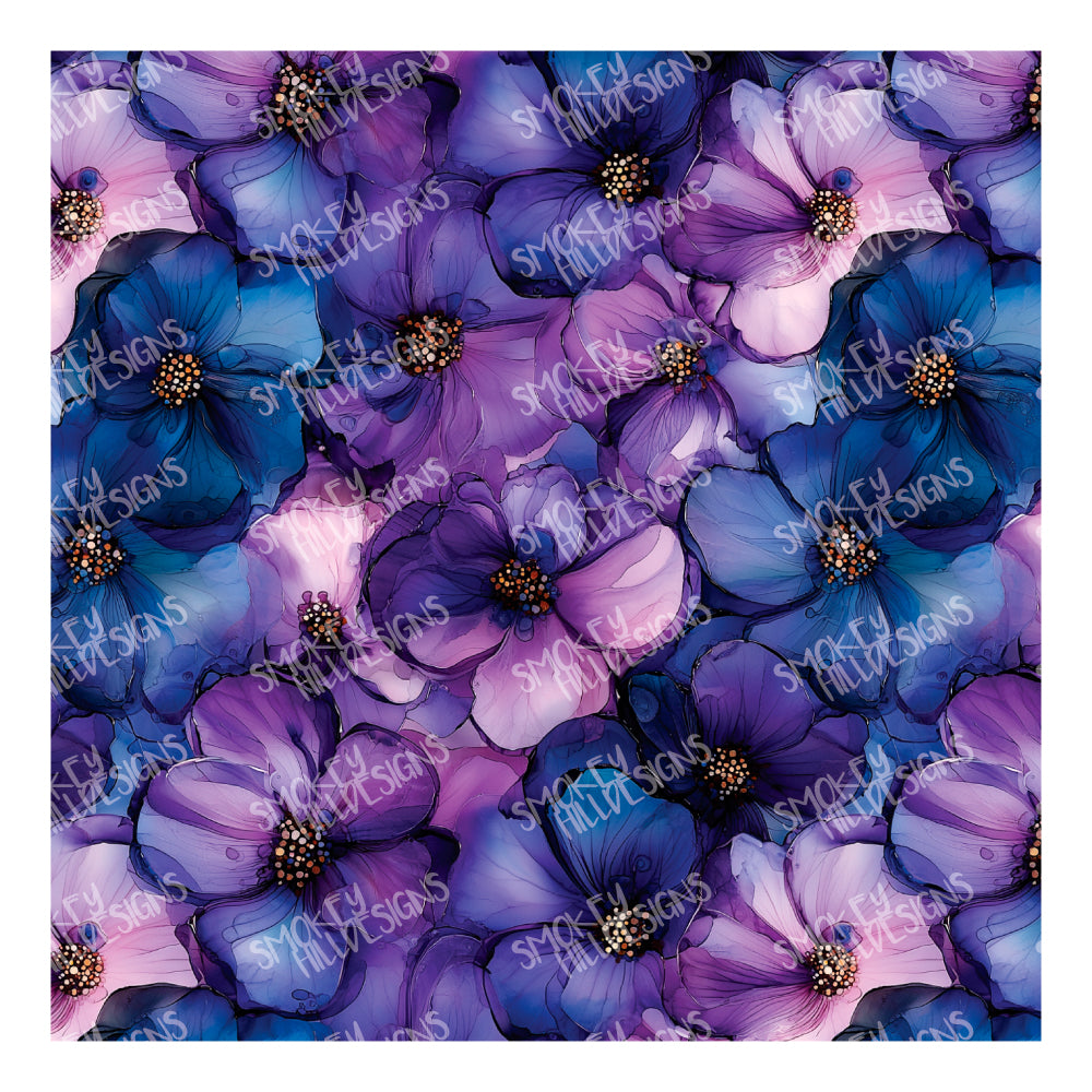 PatternPly® Full Coverage Twilight Field sheet showing the pattern